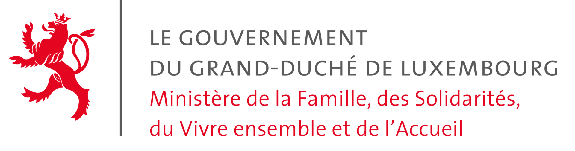Logo du Ministère de la Famille, des Solidarités, du Vivre ensemble et de l'Accueil